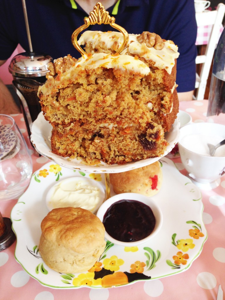 Carrot Cake & Scones