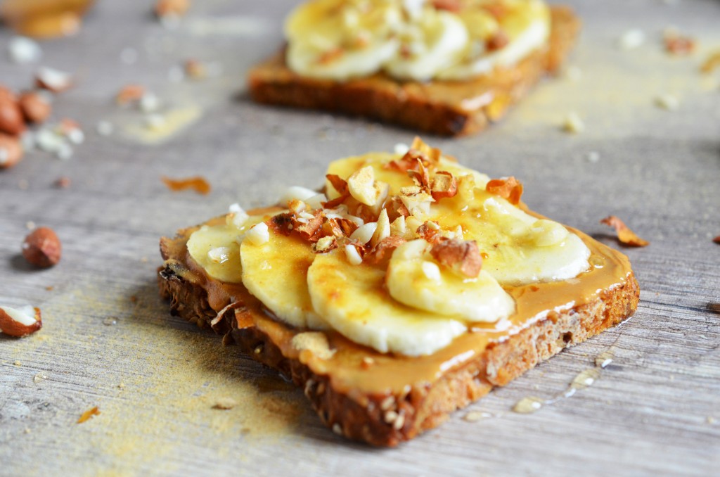 Zoom banana toast