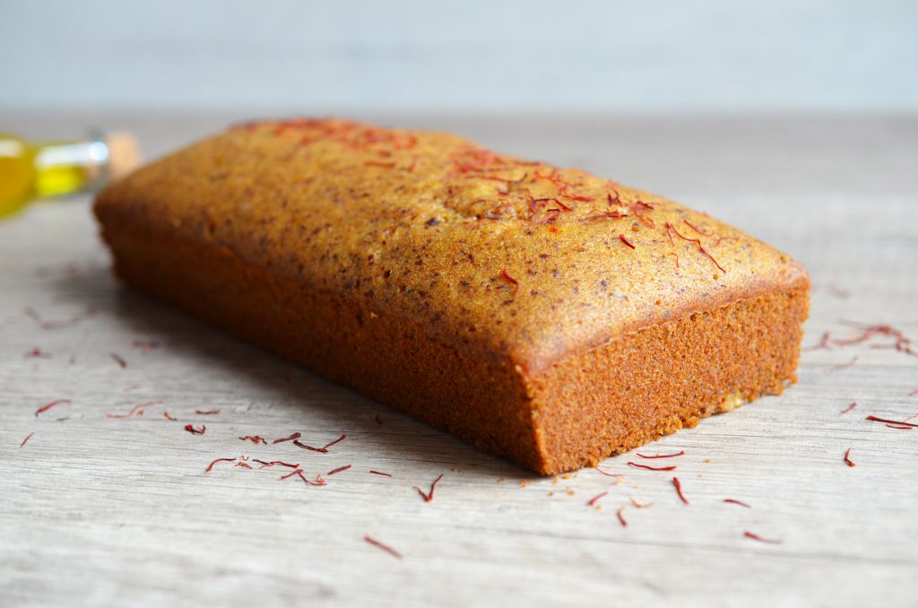 Gâteau moelleux à l'orange et au safran 2